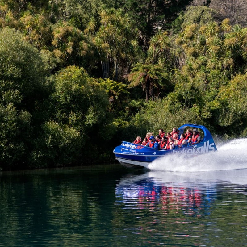 Hukafalls Jet Jet Boat Taupo, NZ's Favourite Jet Boat Ride